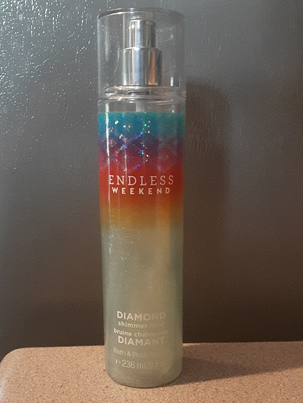 Bath Body Works Endless Weekend Diamond Shimmer Mist 8 fl.oz.